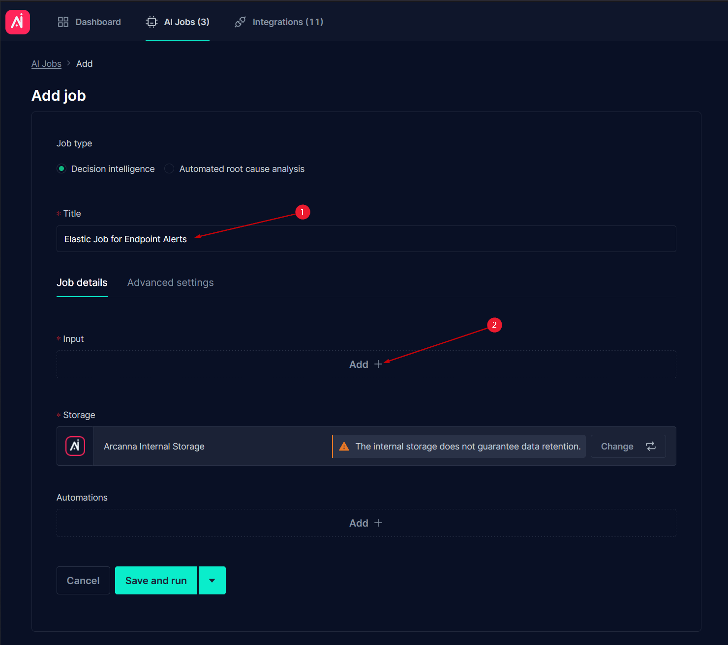 integration fields