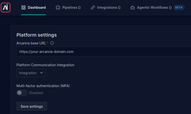 platform-settings