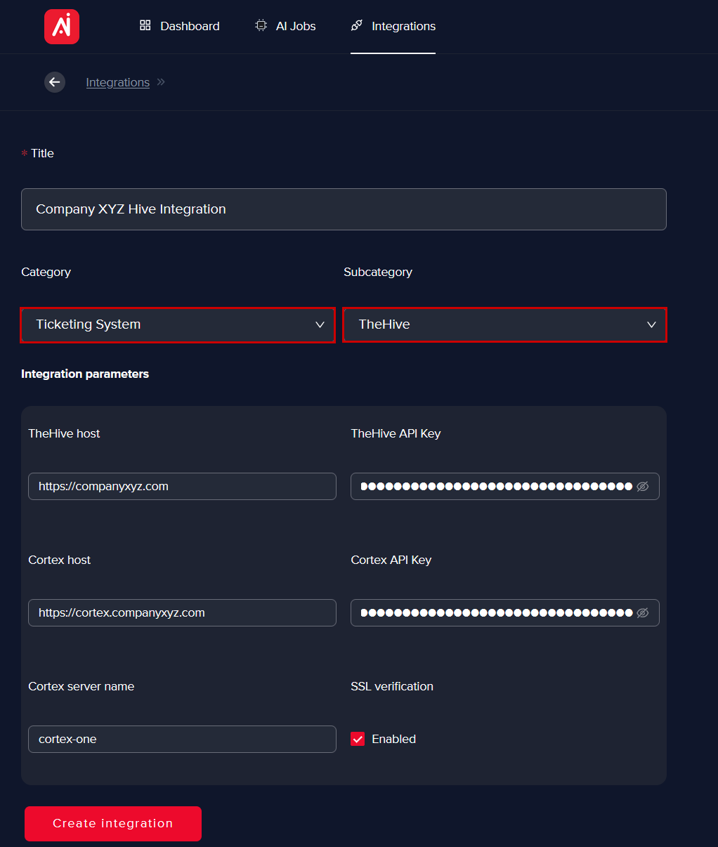 integration fields